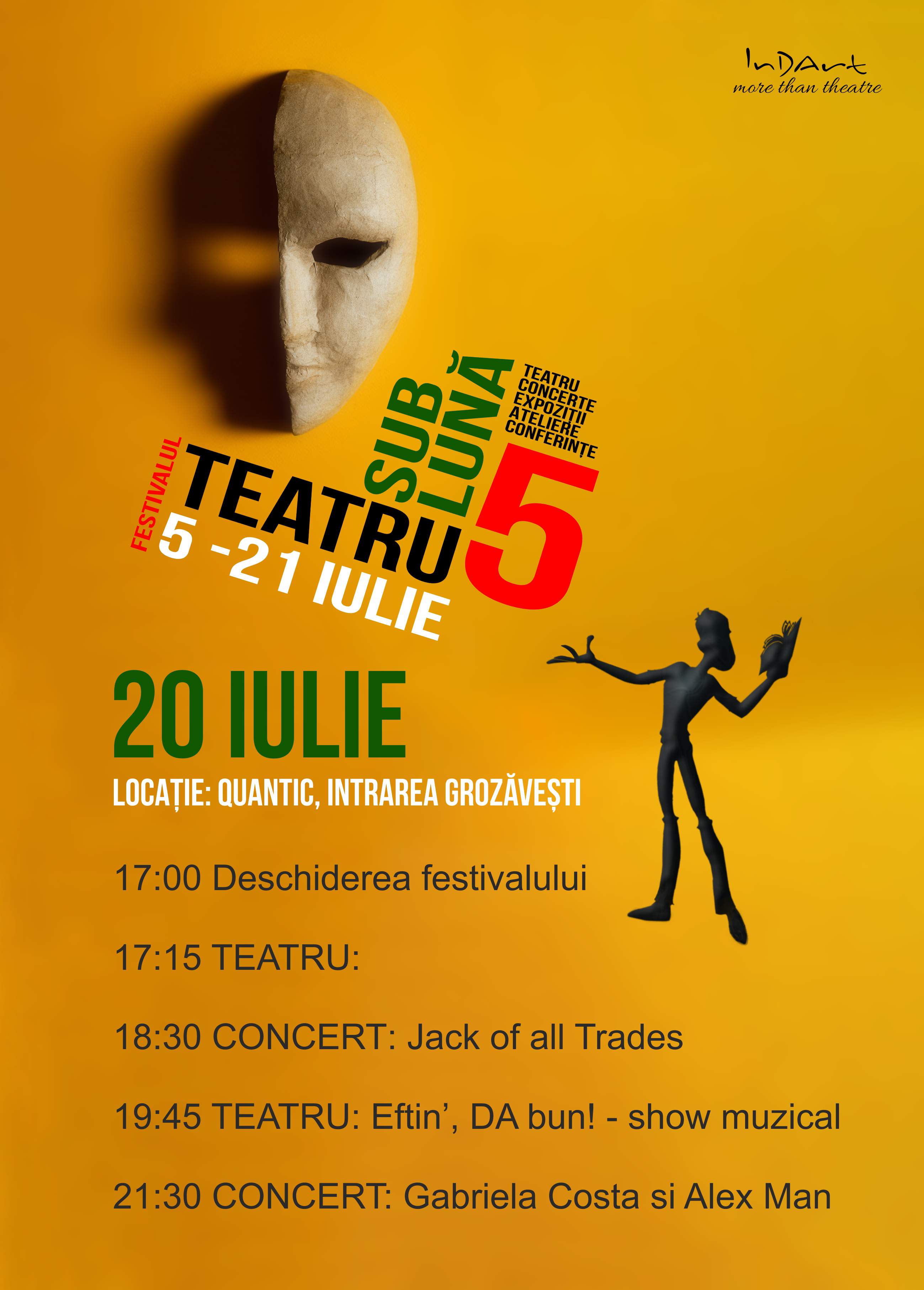 Bilete La Teatru Sub Lună 5 Ziua 16